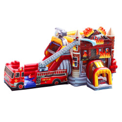 Fire20House20Double20Lane20Combo20WetDry SL20遮阳布改网 3 Fire Fighter Dual Lane Combo (Dry)