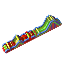 80ft Obstacle Course & Slide