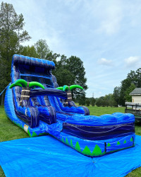 1AEF3D78 94C4 45EF B344 78C31247AA92 1720491065 18ft Double Palm Dual Lane (Water Slide)