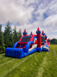 IMG 7326 1716256888 63ft Ultimate Obstacle Course Combo (Water Slide)