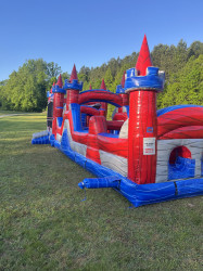 IMG 8169 1716256889 63ft Ultimate Obstacle Course Combo (Water Slide)